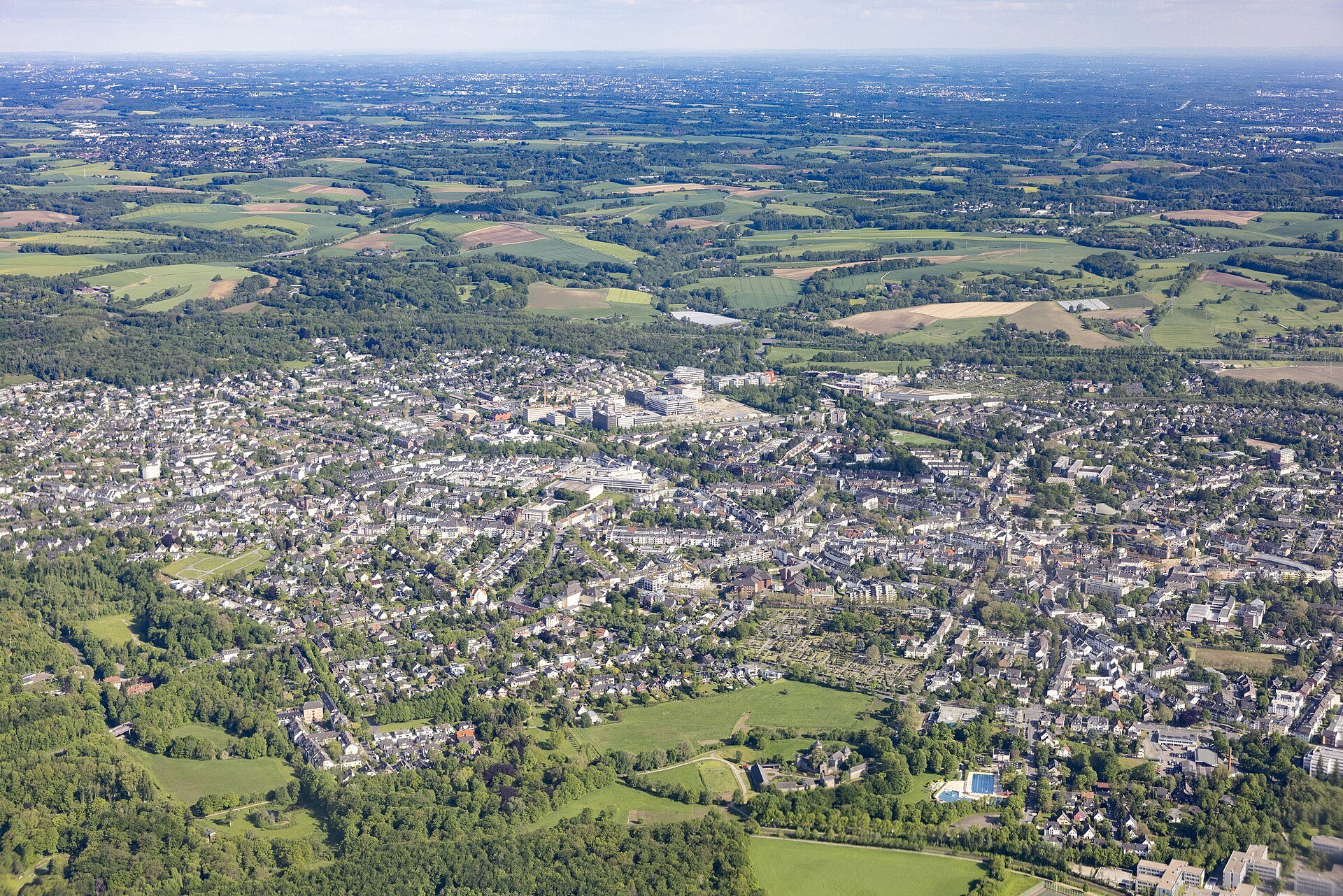 Luftaufnahme Ratingen – Immobilienmarkt Ratingen 2026